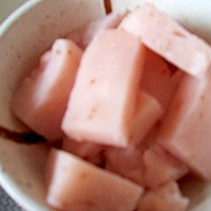 片栗粉で もちもちいちごミルクくずもち レシピ 作り方 By Yantasan 楽天レシピ